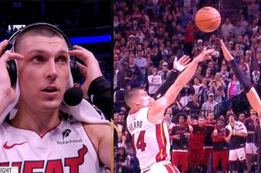 Tyler Herro on his Game Winning Shot vs Magic, Postgame Interview