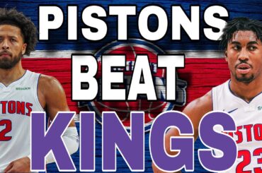 Pistons win THRILLER vs Kings 🔥 Jaden Ivey 4-Point GAME WINNER