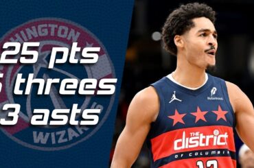 Jordan Poole 25 pts 5 threes 3 asts vs Hornets 24/25 season