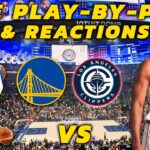 Golden State Warriors vs Los Angeles Clippers | Live Play-By-Play & Reactions