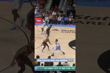 Shook him up 🥶 #icetrae #nba #hawks #traeyoung