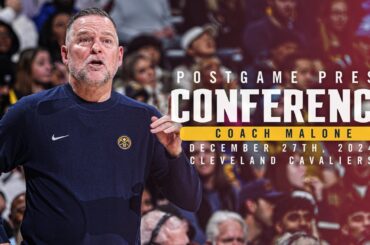 Coach Malone Full Postgame Press Conference vs. Cavs 🎙 | 12/27/24