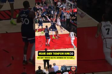 Bro's Dunk left Twolves SHOCKED😭