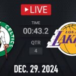 NBA LIVE! LA Lakers vs Boston Celtics | December 29, 2024 | Celtics vs Lakers NBA LIVE 2K25