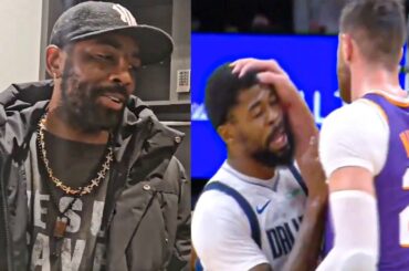 Kyrie Irving Reacts to Naji Marshall & Jusuf Nurkic Fight - Dallas Mavericks vs Phoenix Suns