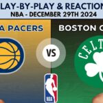 NBA: Indiana Pacers vs Boston Celtics (Live Play-By-Play & Reactions)
