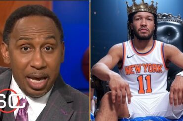 "Jalen Brunson is the KING of New York" - Stephen A. "ON FIRE" Knicks survive Wizards 136-132 in OT