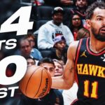 Trae Young's DOUBLE-DOUBLE Performance in Toronto! 😤| December 29, 2024