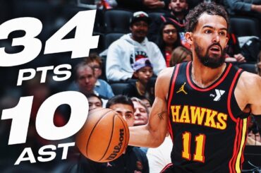 Trae Young's DOUBLE-DOUBLE Performance in Toronto! 😤| December 29, 2024