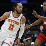 New York Knicks struggled, But Brunson Washing  Tons against the Wizards!