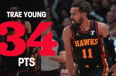 Trae Young pours in 34 points, 10 assists, 7 threes in big Win over Raptors