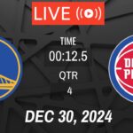 NBA LIVE! Golden State Warriors vs Detroit Pistons I December 30, 2024 Warriors vs Pistons Live 2K