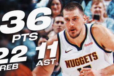 Nikola Jokić's INCREDIBLE TRIPLE-DOUBLE (36 PTS) vs Utah! | December 30, 2024