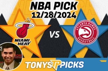 Miami Heat vs. Atlanta Hawks  Pick 12/28/24 NBA Pick Against the Spread