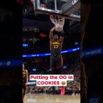 Welcome back Big O!! #nba #hawks #cookies #onyekaokongwu #dunk
