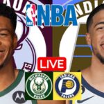 LIVE: MILWAUKEE BUCKS vs INDIANA PACERS | NBA | PLAY BY PLAY | SCOREBOARD