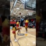 THIS WAS TOO AGGRESSIVE 😮‍💨 #shorts #basketball #nba #highlights #dunk #highschoolbasketball