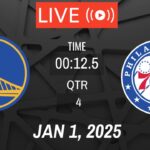 NBA LIVE! Golden State Warriors vs Philadelphia 76ers I January 1, 2025 Warriors vs Sixers Live 2K