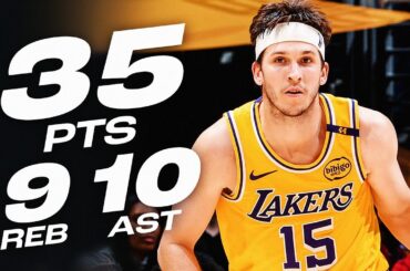 Austin Reaves Ties CAREER-HIGH (35 PTS) with DOUBLE-DOUBLE vs Cavaliers | December 31, 2024
