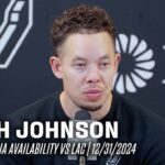 Mitch Johnson Postgame vs Los Angeles Clippers | 12.31.2024
