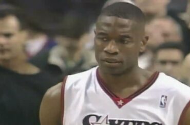 Iverson vs Ray Allen！Throwback NBA Playoffs ECF 2001.5.22  Milwaukee Bucks at Philadelphia 76ers G1