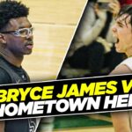 Bryce James & Sierra Canyon Vs Squad Full Of SHOOTERS | Game Ends In SHOCKING Way...