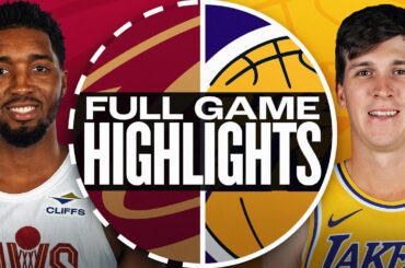 CAVALIERS at LAKERS | FULL GAME HIGHLIGHTS | December 31, 2024