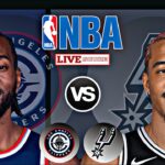 San Antonio Spurs vs Los Angeles Clippers | NBA Play by Play LIVE Scoreboard