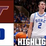 Cooper Flagg SHOWS OUT with 24 PTS in Duke’s BIG WIN vs. Virginia Tech 🔥😤 | ESPN CBB