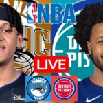 LIVE: ORLANDO MAGIC vs DETROIT PISTONS | NBA | PLAY BY PLAY | SCOREBOARD
