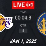NBA LIVE! Golden State Warriors vs Los Angeles Lakers | January 1, 2025 | 2025 NBA Season Live 2K