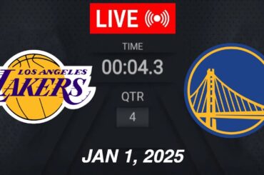 NBA LIVE! Golden State Warriors vs Los Angeles Lakers | January 1, 2025 | 2025 NBA Season Live 2K