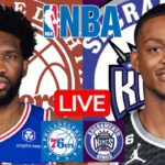 LIVE: PHILADELPHIA 76ERS vs SACRAMENTO KINGS | NBA | PLAY BY PLAY | SCOREBOARD