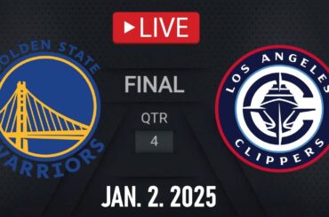 NBA LIVE! Golden State Warriors vs LA Clippers | January 2, 2025 | Clippers vs Warriors NBA LIVE 2K