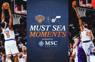 FULL Game Highlight: Knicks defeat Utah Jazz at home | January 1, 2025