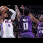 Philadelphia 76ers vs Sacramento Kings - Full Game Highlights | January 1, 2025 NBA Season