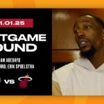 Bam Adebayo, Tyler Herro, Erik Spoelstra | Postgame Interview | January 1, 2025