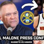 Michael Malone on Coaching Jokic 10+ Years & Defense After WIN vs ATL