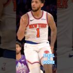 CAM PAYNEEE FOR THREE🕺🔊 #knicks #nba #basketball #shorts
