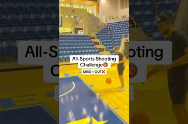 All-Sports Basketball Shooting Challenge!!