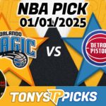 Orlando Magic vs. Detroit Pistons Pick 1/1/25 NBA Pick to Wager