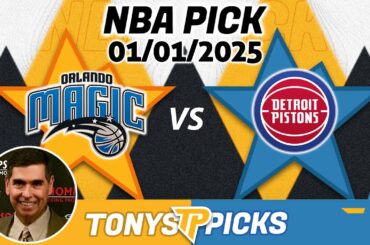 Orlando Magic vs. Detroit Pistons Pick 1/1/25 NBA Pick to Wager