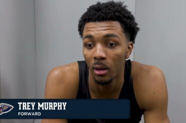 Trey Murphy III Postgame Interview | Pelicans vs. Heat 1/1/2025