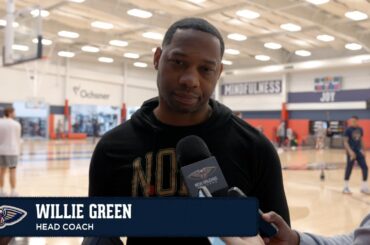 Willie Green reflects on New Orleans, gives Pelicans Injury Updates | New Orleans Pelicans