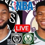 LIVE: BROOKLYN NETS vs MILWAUKEE BUCKS | NBA | PLAY BY PLAY | SCOREBOARD