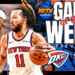 New York Knicks vs OKC Thunder Game Of The Week Preview (1/2/25)