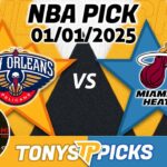 New Orleans Pelicans vs. Miami Heat Pick 1/1/25 NBA Betting Strategy