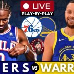 Philadelphia 76ers vs Golden State Warriors  Play-By-Play & Live Scoreboard