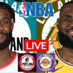 LIVE: PORTLAND TRAIL BLAZERS vs LOS ANGELES LAKERS | NBA | PLAY BY PLAY | SCOREBOARD