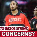 Cam Whitmore's Comments Cause For Concern? + Houston Rockets New Year's Resolutions